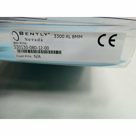 Bently Nevada 3300 XL 8MM PROXIMITY CABLE PROXIMITY SENSOR 330130-080-12-00